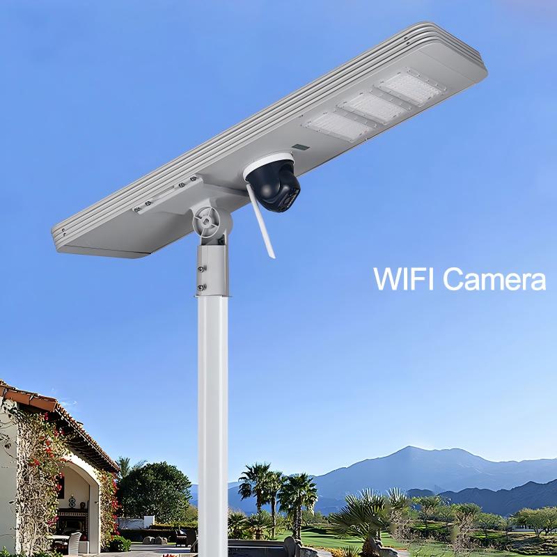 TR348 with camera All in one solar street light thumbnail 1
